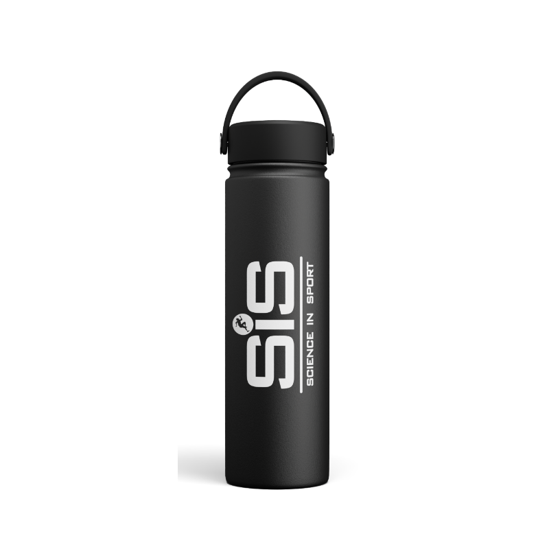 SiS fľaša HYDRO matte black 750ml