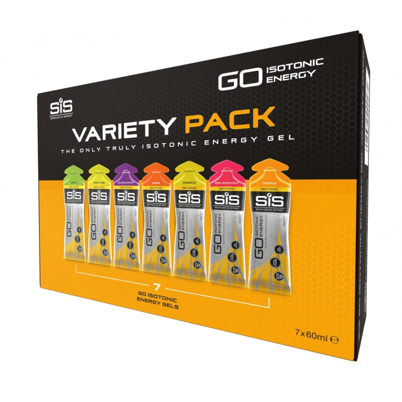 SiS Go Isotonic Gel Variety Pack 7x60 ml