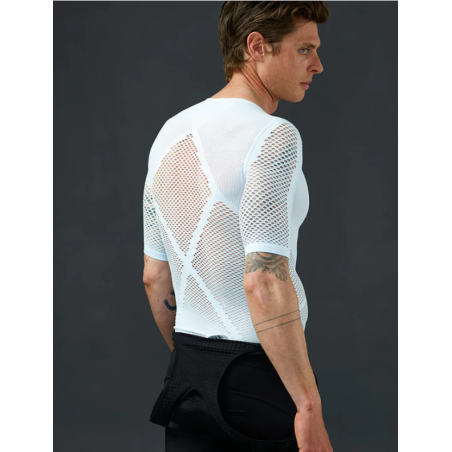 Le Col Pro Mesh Short Sleeve Base Layer, Sky Blue