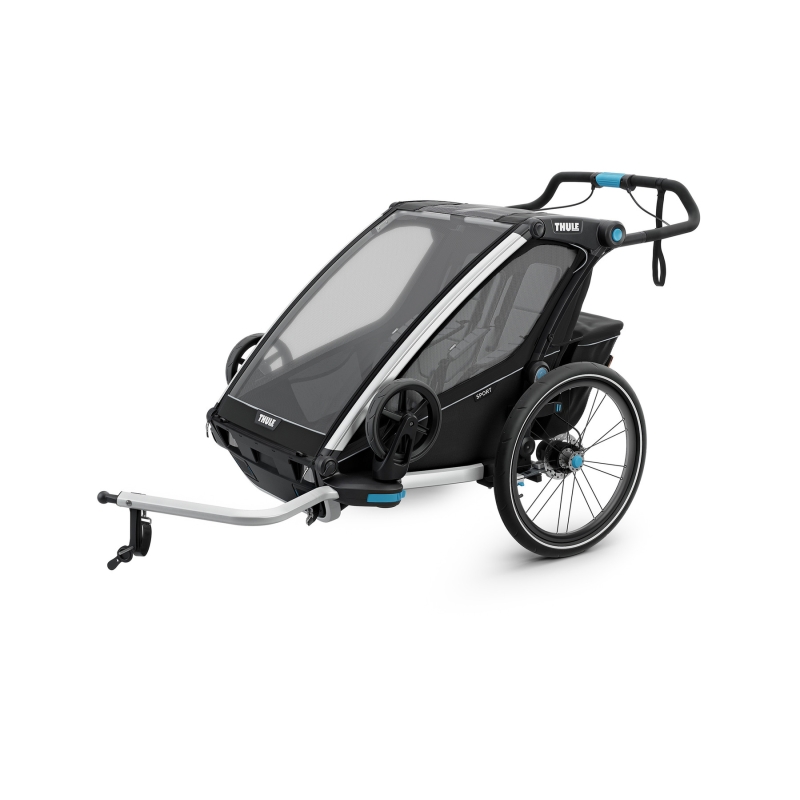 Detský vozík THULE Chariot Sport 2, čierny