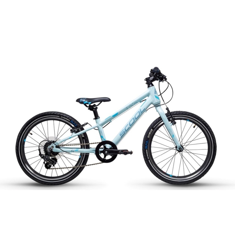 SCOOL Detský bicykel liXe race 20'' 7s modrý/svetlomodrý (od 115 cm)