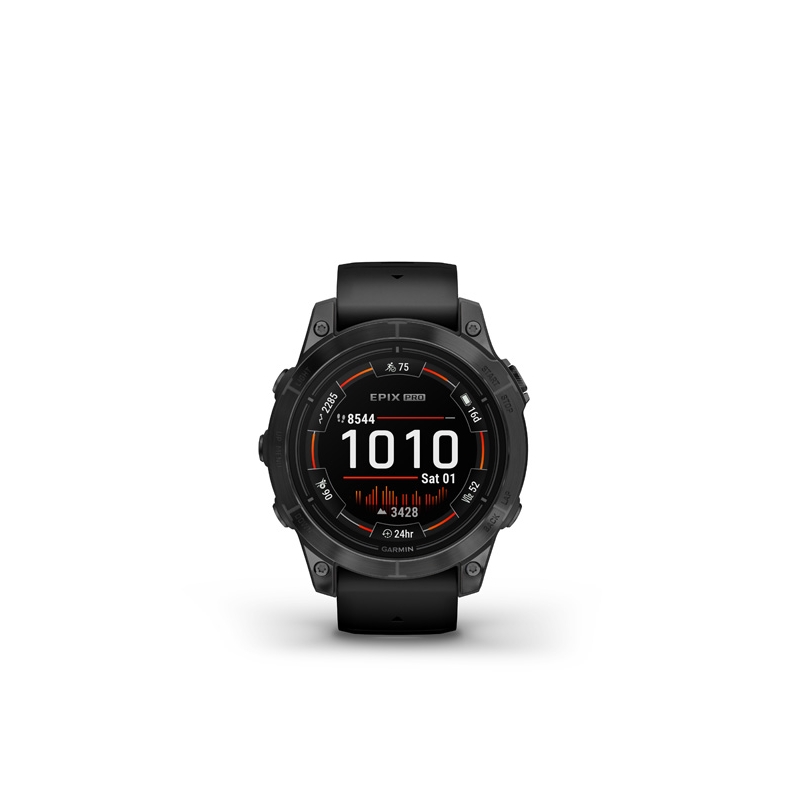 Garmin epix Pro (g2), 47mm, Slate Gray, Black band