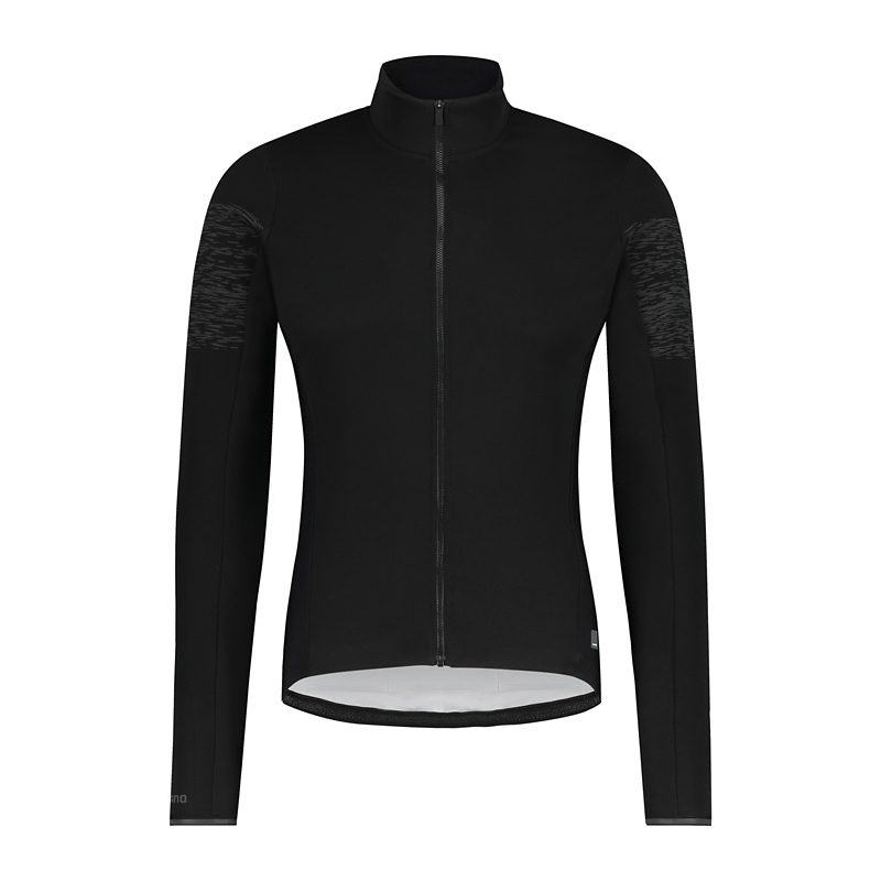 Shimano Beaufort wind jersey insulated, black