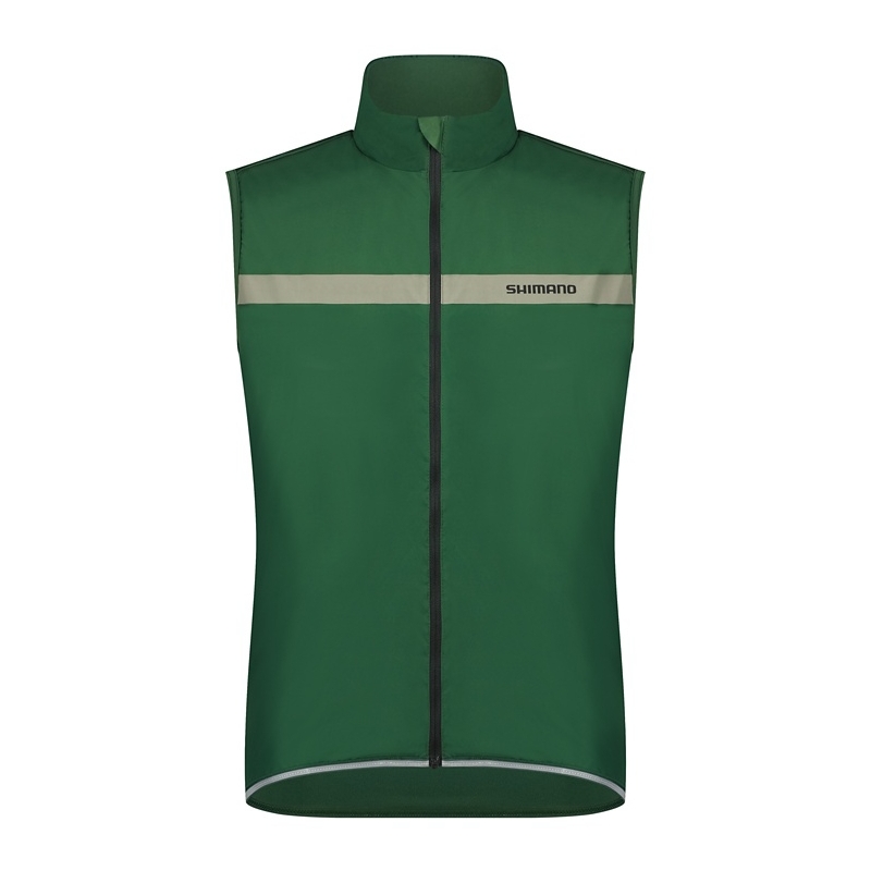 Shimano Evolve wind vest insulated, green