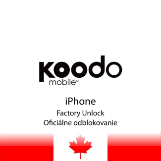 Odblokovanie iPhone Koodo Canada