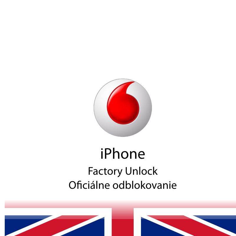 Odblokovanie iPhone - Vodafone UK