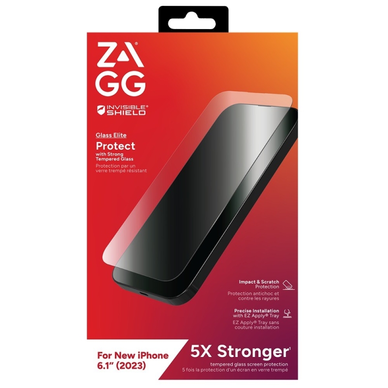 Zagg InvisibleShield Glass Elite Apple iPhone 15