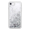 White Diamond Sparkle pre Apple iPhone SE/8/7/6/6S - strieborné hviezdy