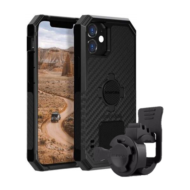 ROKFORM - držiak na bicykel s puzdrom Rugged pre Apple iPhone 12 mini