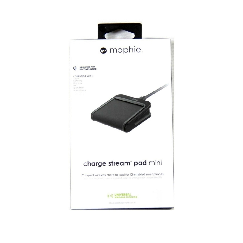 Mophie Bezdrôtová nabíjacia podložka Charge Stream pad mini - čierna