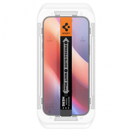 Spigen Glass tR EZ Fit 2 Pack, transparency - iPhone 16 Pro Max