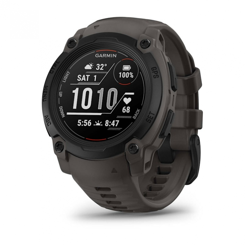 Garmin Instinct E 40mm, Black, Charcoal silicone band