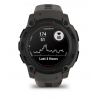 Garmin Instinct E 40mm, Black, Charcoal silicone band
