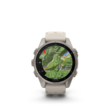 Garmin fenix 9 - 43mm, AMOLED, Sapphire, Titanium, Fog Gray band