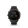 Garmin fenix 9 Pro - inReach, 47mm, AMOLED, Sapphire, Carbon Gray DLC Titanium, Black/Pebble Gray band