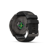 Garmin fenix 9 Pro - 51mm, AMOLED, Sapphire, Carbon Gray DLC Titanium, Black/Pebble Gray band