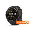 Garmin fenix 9 Pro - 51mm, AMOLED, Sapphire, Carbon Gray DLC Titanium, Black/Pebble Gray band