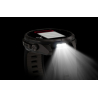 Garmin fenix 9 Pro - inReach, 43mm, AMOLED, Sapphire, Carbon Gray DLC Titanium, Black/Pebble Gray band
