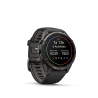 Garmin fenix 9 Pro - inReach, 43mm, AMOLED, Sapphire, Carbon Gray DLC Titanium, Black/Pebble Gray band