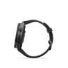 Garmin fenix 9 Pro - inReach, 43mm, AMOLED, Sapphire, Carbon Gray DLC Titanium, Black/Pebble Gray band