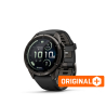 Garmin fenix 9 Pro - inReach, 43mm, AMOLED, Sapphire, Carbon Gray DLC Titanium, Black/Pebble Gray band