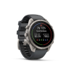 Garmin fenix 9 Pro - inReach, 47mm, AMOLED, Sapphire, Titanium, Graphite/Black band