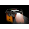 Garmin fenix 9 Pro - inReach, 51mm, AMOLED, Sapphire, Titanium, Autumn Orange/Spark Orange band
