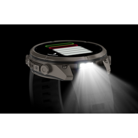 Garmin fenix 9 Pro - inReach, 51mm, AMOLED, Sapphire, Titanium, Graphite/Black band