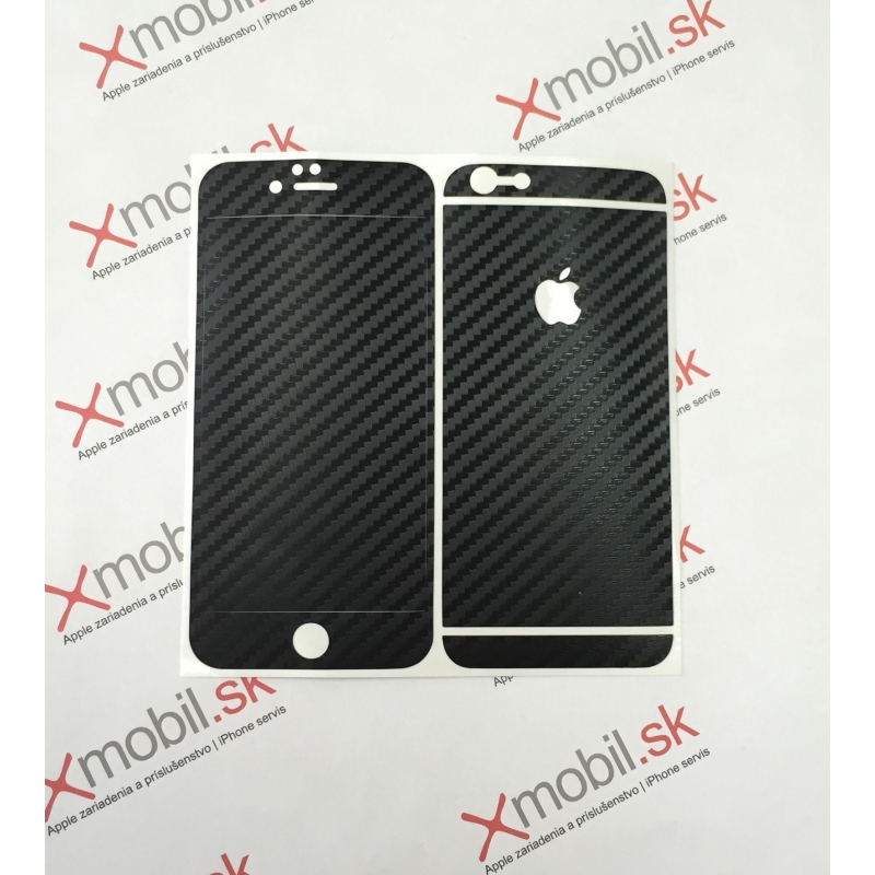 Karbónová fólia pre iPhone 6 komplet