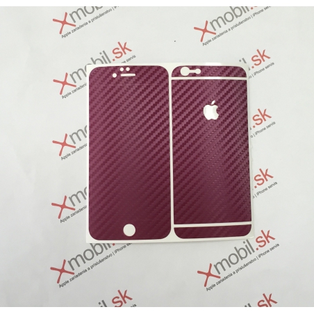 Karbónová fólia pre iPhone 6 komplet