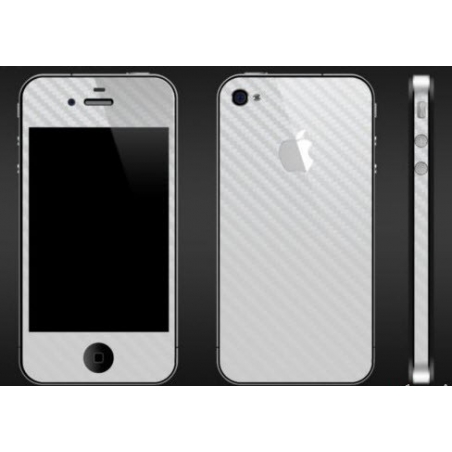 Karbónová fólia pre iPhone 4 komplet - rôzne farby