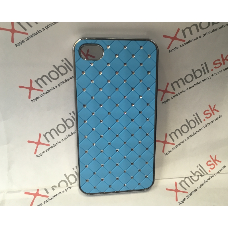 Hard Case Chrome s kamienkami pre iPhone 4, 4S