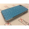 Hard Case Chrome s kamienkami pre iPhone 4, 4S