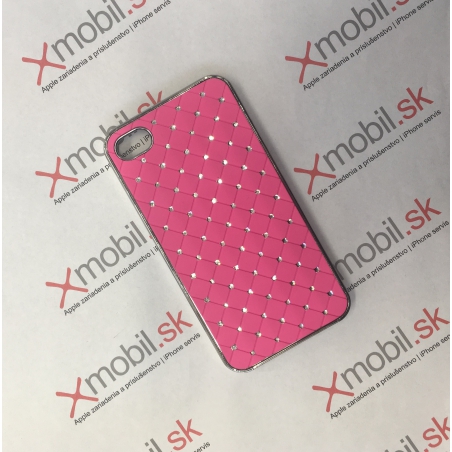 Hard Case Chrome s kamienkami pre iPhone 4, 4S