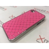 Hard Case Chrome s kamienkami pre iPhone 4, 4S