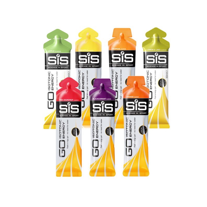 SiS Go Isotonic Gel 60 ml - rôzne príchute