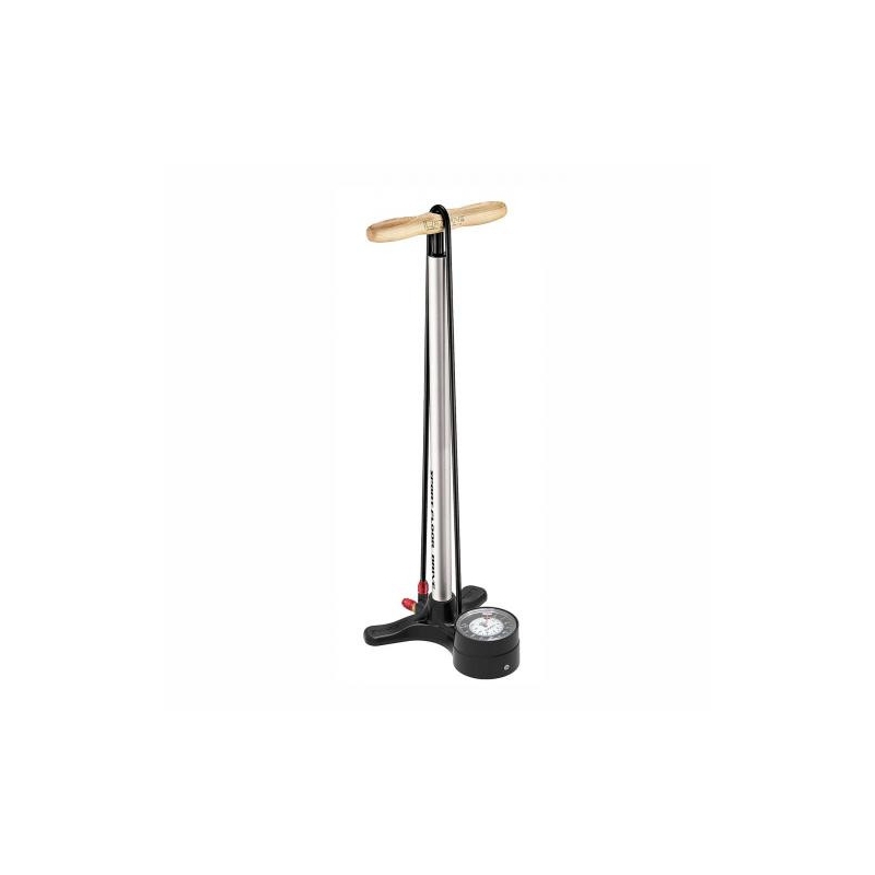 Pumpa Lezyne Sport Floor Drive, 3,5" manometer, 220PSI, strieborná