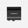 Cestovný adaptér Momax: 1 World mini AC – čierny