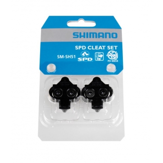 Zarážky Shimano SM-SH51 SPD, čierne