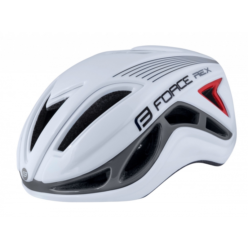 Prilba FORCE REX, bielo-šedá, veľ. 56-58cm Prilba FORCE REX, bielo-šedá, veľ. 56-58cm