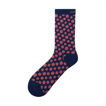 Ponožky Shimano Original Tall, modro- ružové