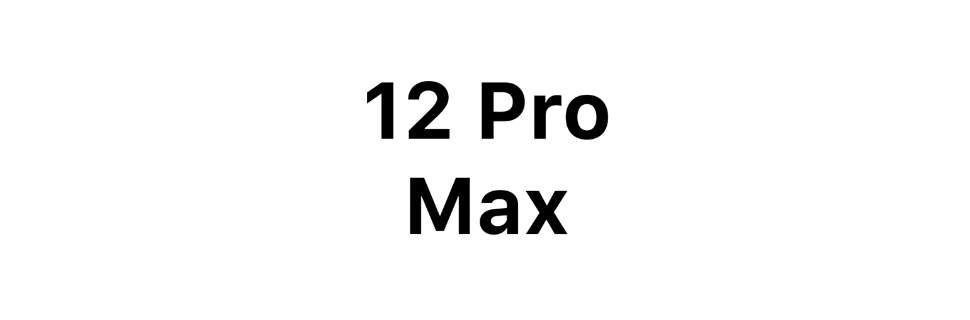 iPhone 12 Pro Max