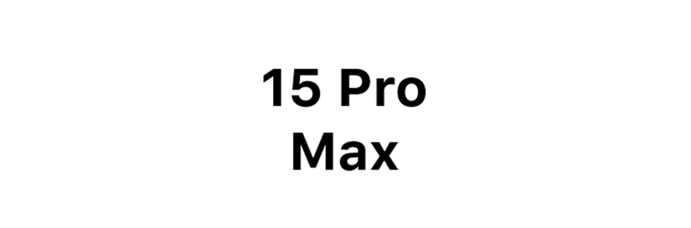 Servis iPhone 15 Pro Max